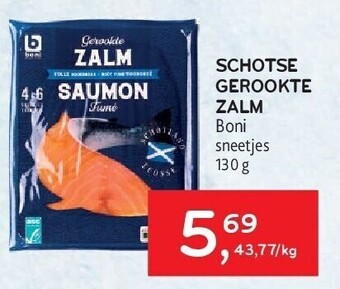 Alvo Schotse gerookte zalm aanbieding