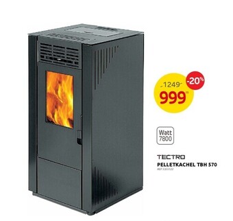 Brico Pelletkachel tbh 570 aanbieding