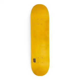 Decathlon Klein logo geel 8 pregriped skate deck aanbieding