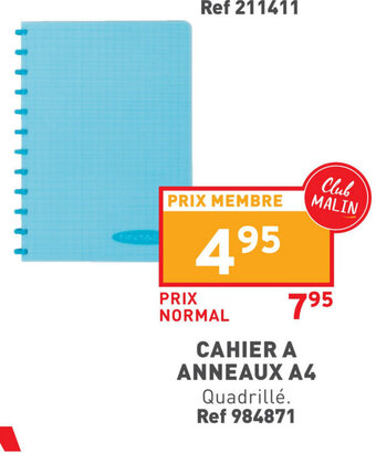 Trafic CAHIER A ANNEAUX A4 aanbieding