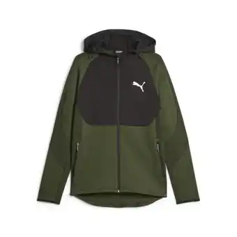 Decathlon Evostripe hoodie met rits voor heren puma aanbieding