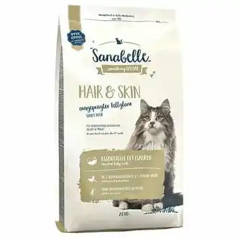 Zooplus 2x10kg Hair & Skin Sanabelle Kattenvoer aanbieding