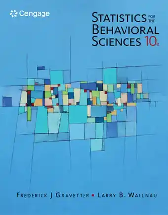 Statistics for the behavioral sciences