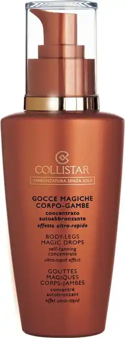 Collistar body-legs magic drops zelfbruiner - 125 ml
