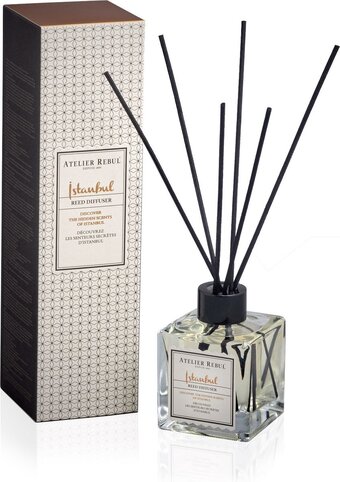 Bol.com Istanbul geurstokjes atelier rebul (120ml) - houtige & kruidige kamergeur - heerlijke geurverspreider aanbieding