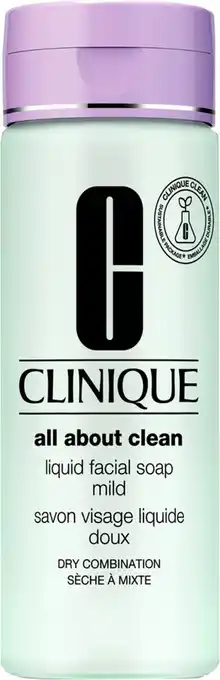 Bol.com Clinique - liquid facial soap mild with pump - 200 ml aanbieding