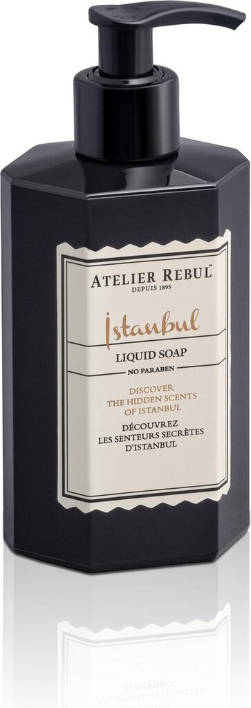 Bol.com Istanbul handzeep atelier rebul (250ml) - houtige & kruidige geur - natuurlijke vloeibare zeep aanbieding