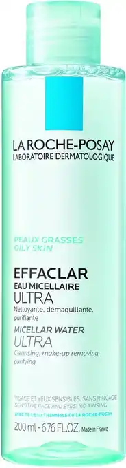 Bol.com La roche-posay effaclar micellair water voor een vette huid met neiging tot acne 400ml aanbieding
