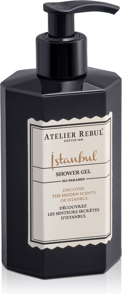 Bol.com Istanbul douchegel atelier rebul (430ml) - houtige & kruidige geur - natuurlijke douchegel aanbieding