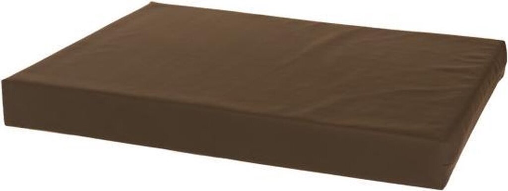 Bol.com Comfort kussen hondenbed leatherlook 100 x 75 cm - bruin aanbieding