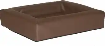 Comfort-kussen hondenmand leatherlook 60 x 50 x 12 cm - bruin