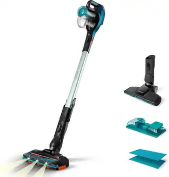 Bol.com Philips speedpro aqua fc6728/01- steelstofzuiger - met dweilfunctie aanbieding