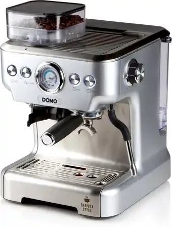 Bol.com Domo do725k - espressomachine - pro - rvs aanbieding