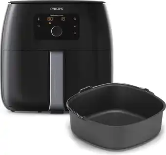 Bol.com Philips airfryer xxl premium hd9653/90 - hetelucht friteuse met bakvorm aanbieding