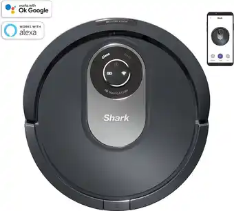 Bol.com Shark ai laser robotstofzuiger - automatisch laadstation - krachtig tegen huisdierharen - mobiele app - zakloos - rv2001eu aanbieding