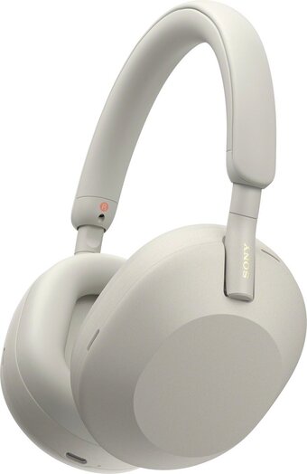 Bol.com Sony wh-1000xm5 - draadloze koptelefoon met noise cancelling - zilver aanbieding