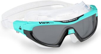 Bol.com Aquasphere vista pro - zwembril - volwassenen - dark lens - groen/zwart aanbieding