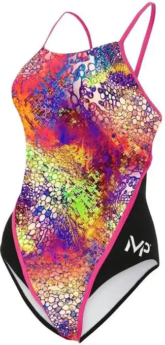 Bol.com Michael phelps kiraly rb - badpak - 32 - multicolor/zwart aanbieding