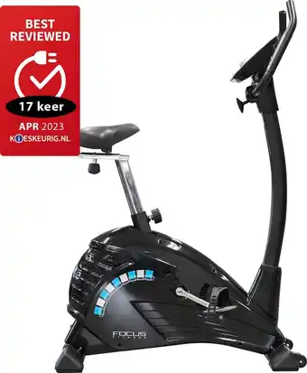 Fitbike ride 5 - hometrainer - fitness fiets - incl. trainingscomputer en tablethouder - lage instap - belastbaar tot 150 kg 