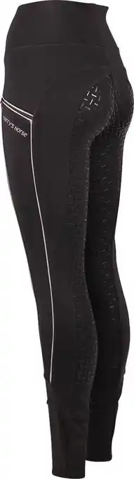Rijbroek equitights full grip zwart d44