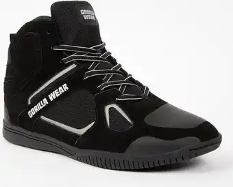 Gorilla wear troy high tops sportschoenen - zwart/grijs - 37