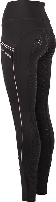 Bol.com Rijbroek equitights full grip zwart d40 aanbieding