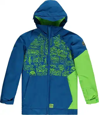 O'neill sportjas grid - blue aop w/ green - 152