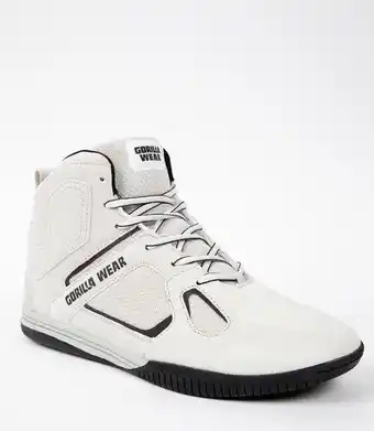 Gorilla wear troy high tops sportschoenen - wit - 37
