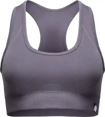 Gorilla wear yava seamless sport beha - grijs - m/l