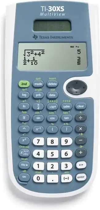 Texas instruments ti-30xs multiview - wetenschappelijke rekenmachine