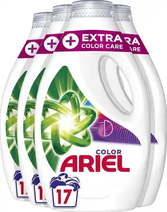 Ariel vloeibaar wasmiddel + extra kleurverzorging - 4 x 17 wasbeurten - voordeelverpakking