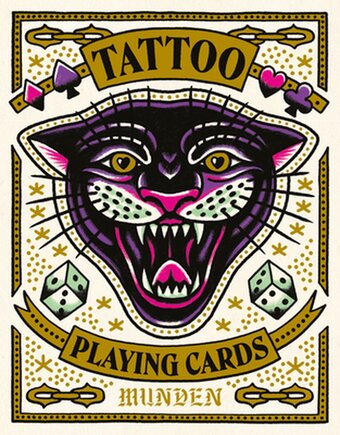 Bol.com Tattoo playing cards aanbieding