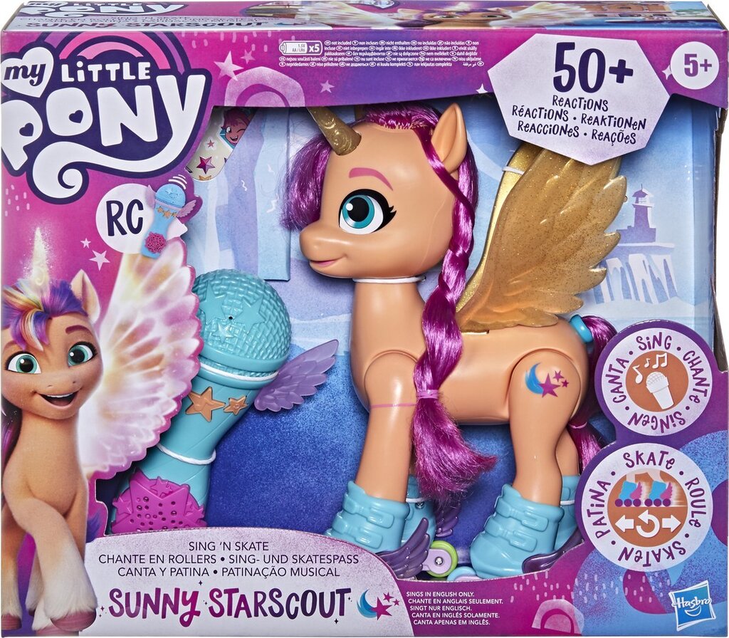 Bol.com My little pony film zingende en skatende sunny - franstalig speelfiguur aanbieding