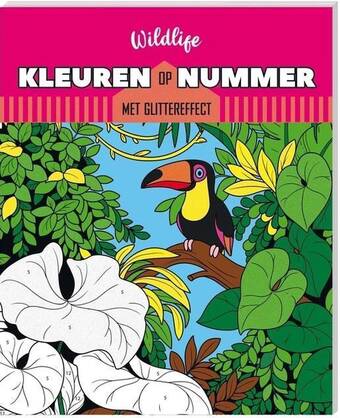 Bol.com Kleuren op nummer kleurboek wildlife aanbieding