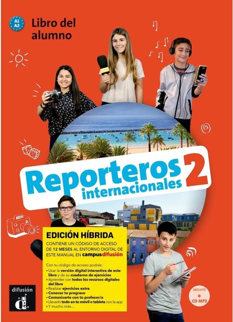 Bol.com Reporteros internacionales 2 - reporteros internacionales 2 - edicion hibrida - libro del alumno a1.2 libro del alumno aanbieding