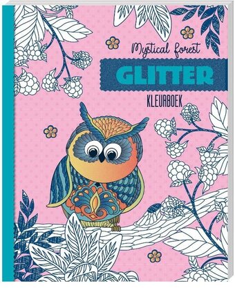 Bol.com Glitter kleurboek - mystical forest aanbieding