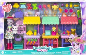 Bol.com Enchantimals city tails boerenmarkt - speelfigurenset aanbieding