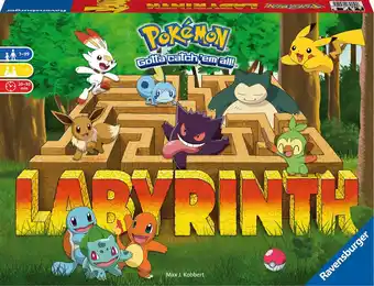 Ravensburger pokémon doolhof - bordspel
