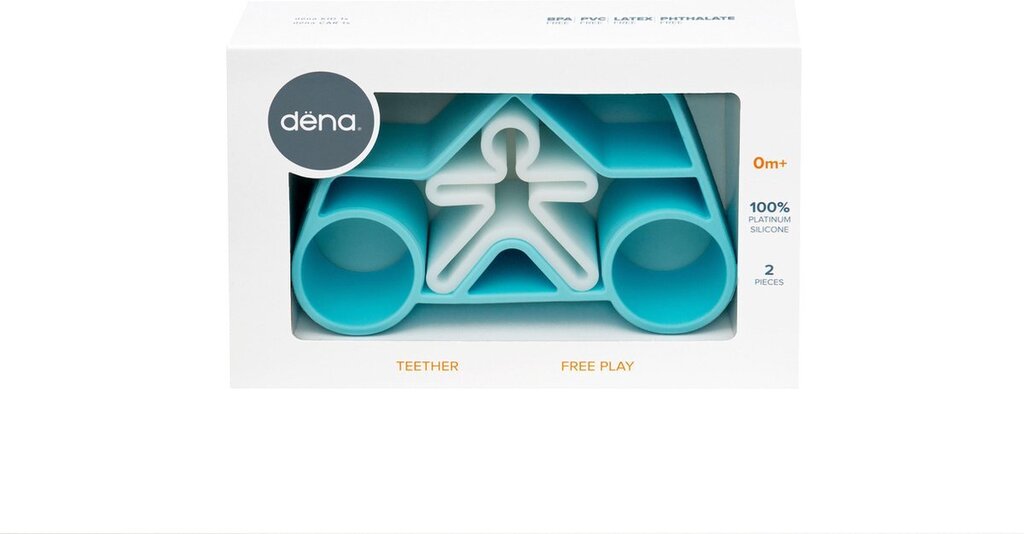 Bol.com Dena 1 car + 1 kid blue pastel aanbieding