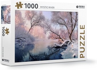Bol.com Rebo legpuzzel 1000 stukjes - mystic river aanbieding