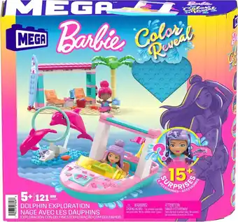 Bol.com Mega construx barbie color reveal - constructiespeelgoed aanbieding