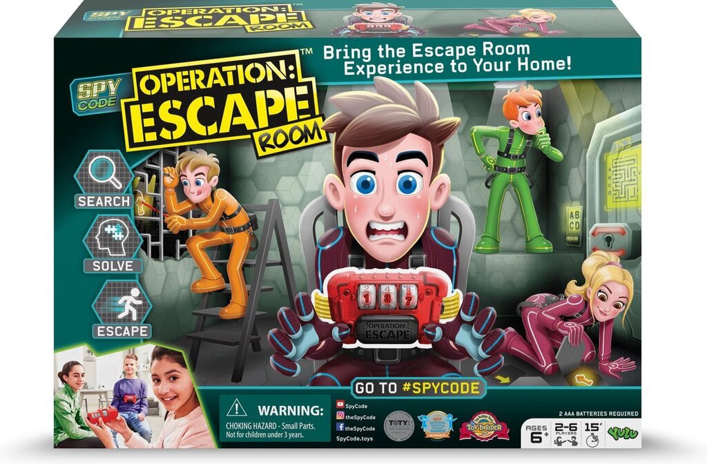 Bol.com Yulu - spy code operation: escape room - actiespel aanbieding
