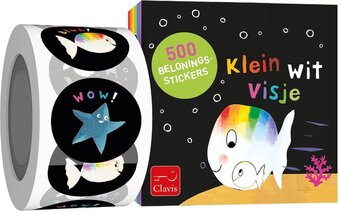 Bol.com Klein wit visje beloningsstickers aanbieding