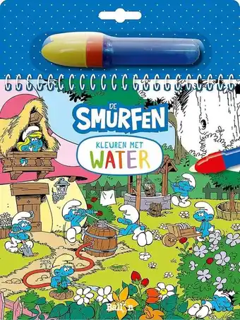 Bol.com Ballon media n.v. kleuren met water 0 - kleuren met water - de smurfen aanbieding
