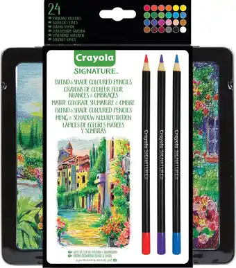 Crayola signature - set 24 kleurpotloden