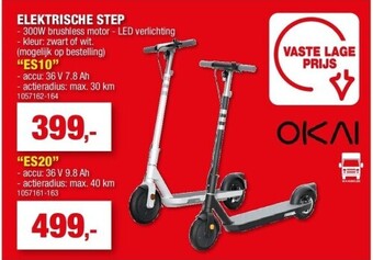 Hubo Elektrische step “es10” aanbieding