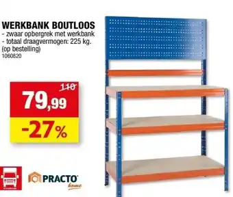 Werkbank boutloos