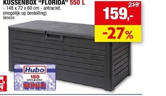 Kussenbox “florida” 550 l
