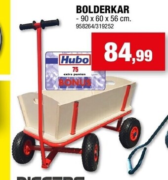 Hubo Bolderkar aanbieding