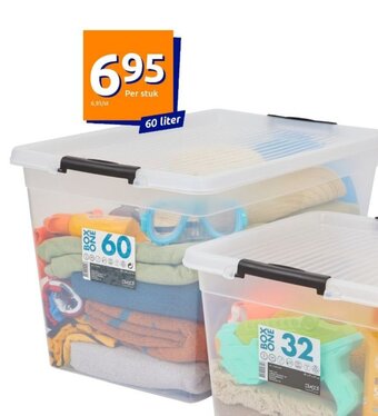 Action Opbergbox 60 liter aanbieding